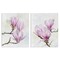 Stupell Industries Pink Magnolia Flower Blossoms Canvas Wall Art